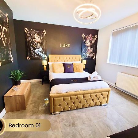 Nr Birmingham City Centre, 5 Bed, Luxe Inn Exteriör bild