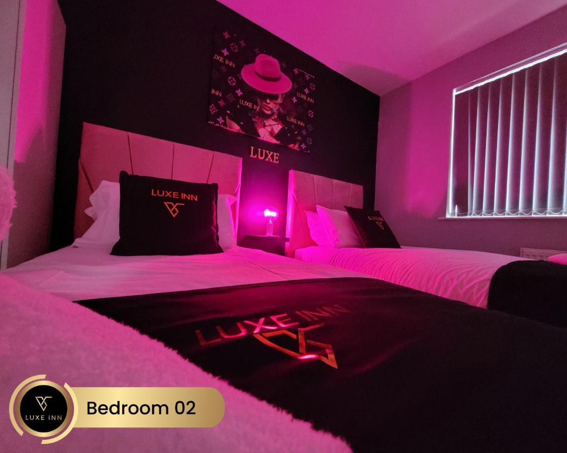Nr Birmingham City Centre, 5 Bed, Luxe Inn Exteriör bild