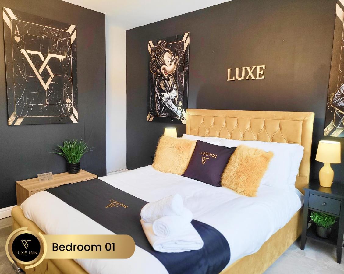 Nr Birmingham City Centre, 5 Bed, Luxe Inn Exteriör bild