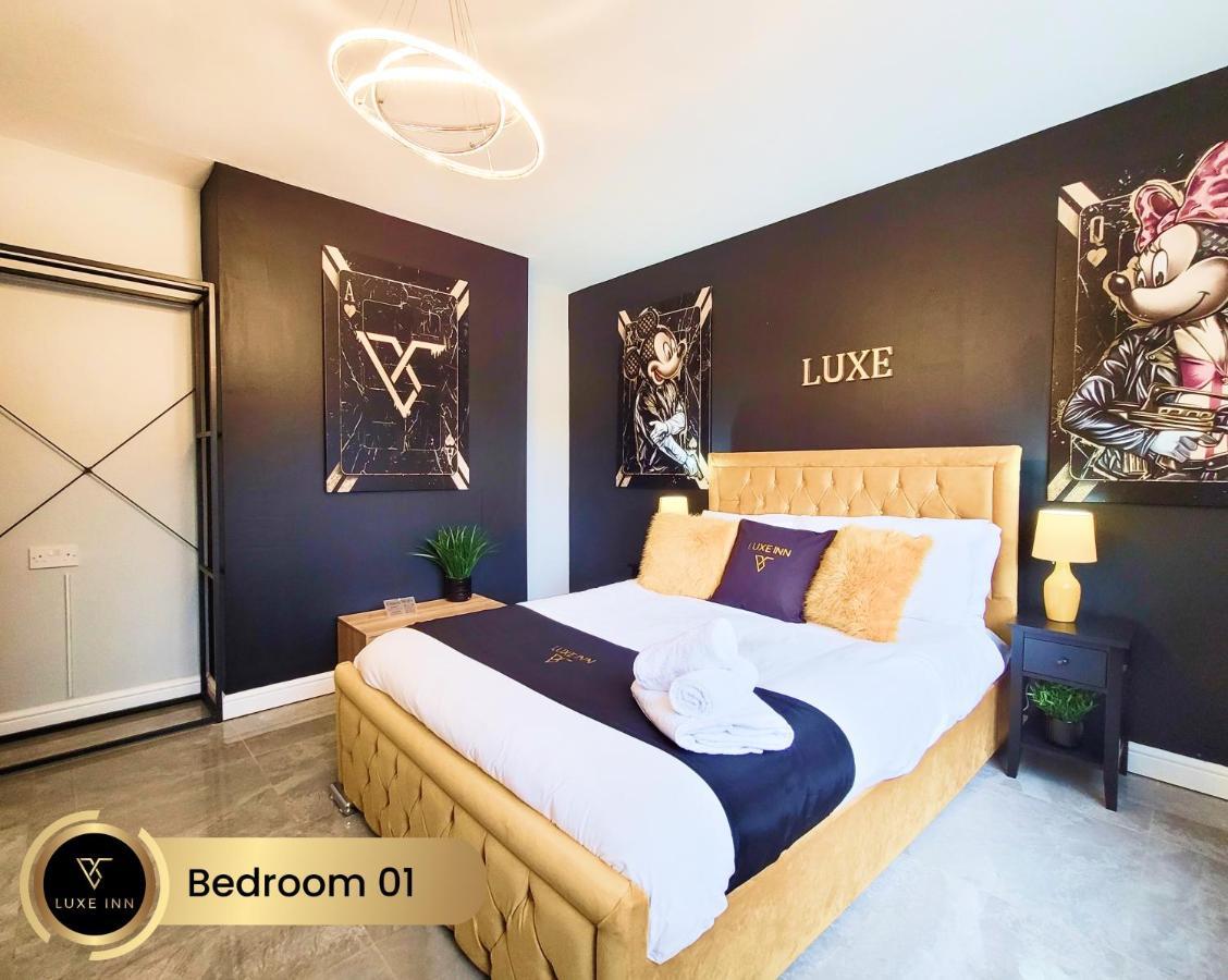 Nr Birmingham City Centre, 5 Bed, Luxe Inn Exteriör bild