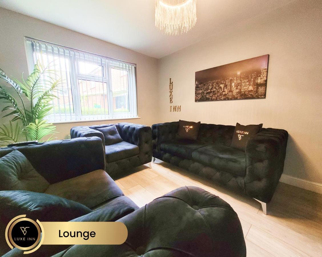 Nr Birmingham City Centre, 5 Bed, Luxe Inn Exteriör bild