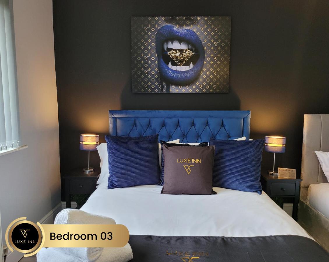 Nr Birmingham City Centre, 5 Bed, Luxe Inn Exteriör bild