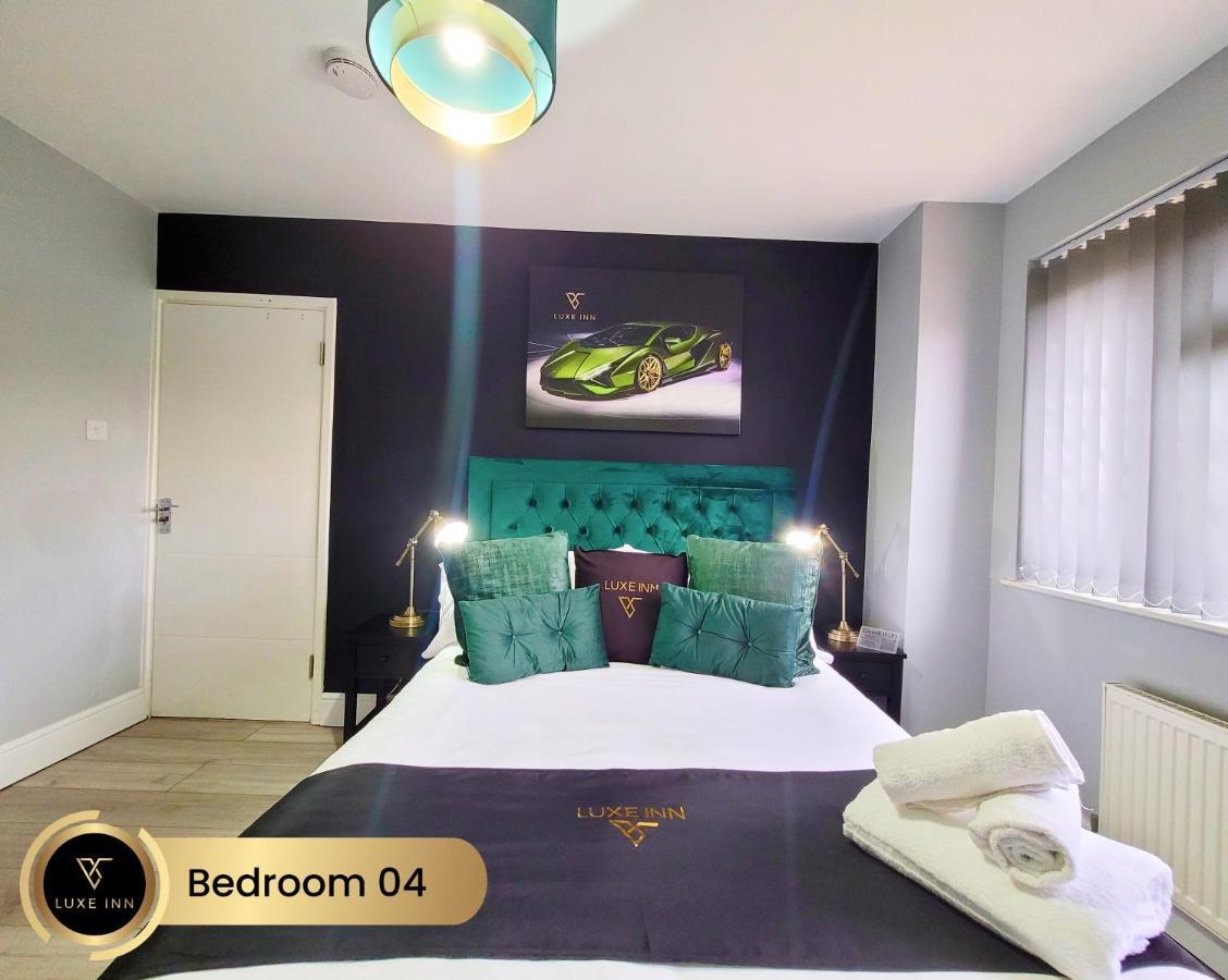 Nr Birmingham City Centre, 5 Bed, Luxe Inn Exteriör bild