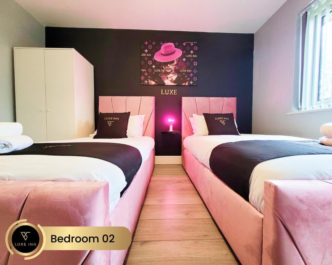 Nr Birmingham City Centre, 5 Bed, Luxe Inn Exteriör bild