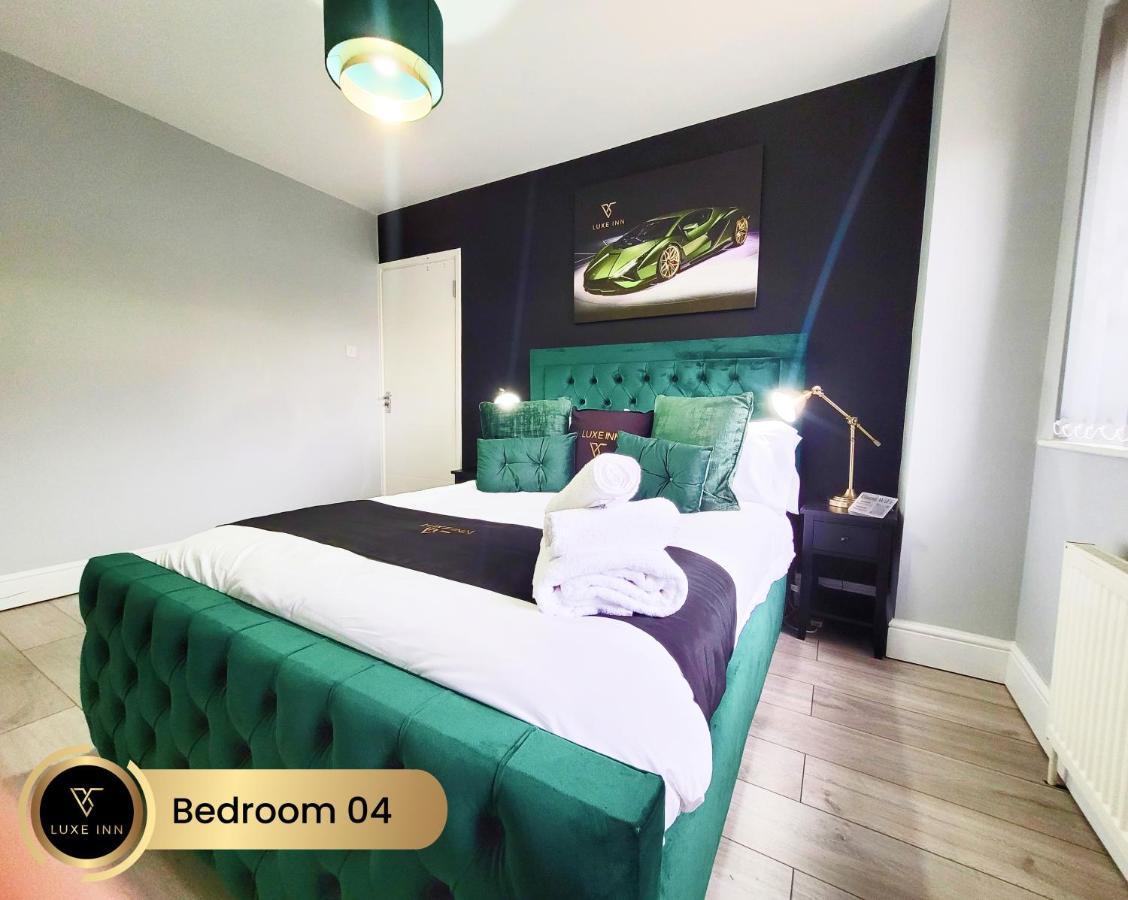 Nr Birmingham City Centre, 5 Bed, Luxe Inn Exteriör bild