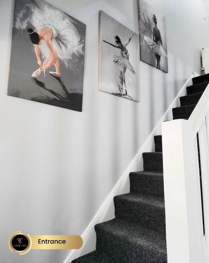 Nr Birmingham City Centre, 5 Bed, Luxe Inn Exteriör bild
