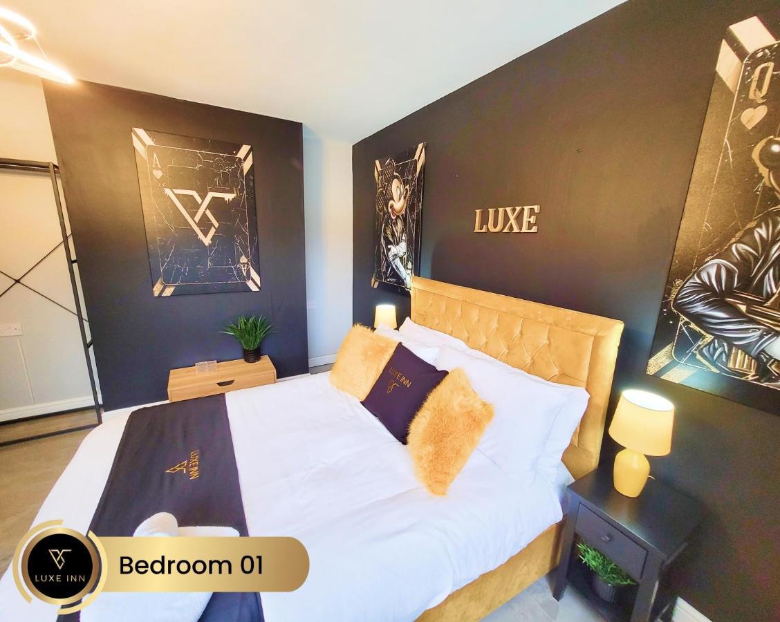 Nr Birmingham City Centre, 5 Bed, Luxe Inn Exteriör bild