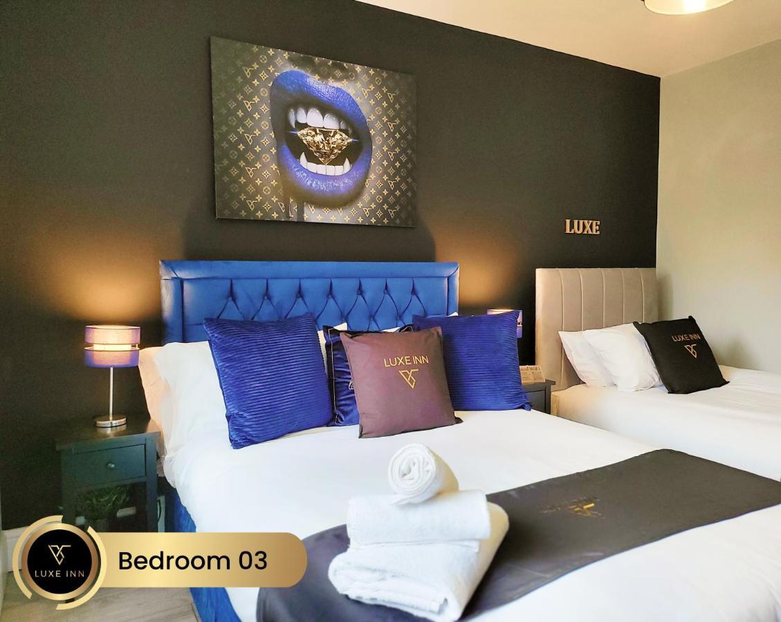Nr Birmingham City Centre, 5 Bed, Luxe Inn Exteriör bild
