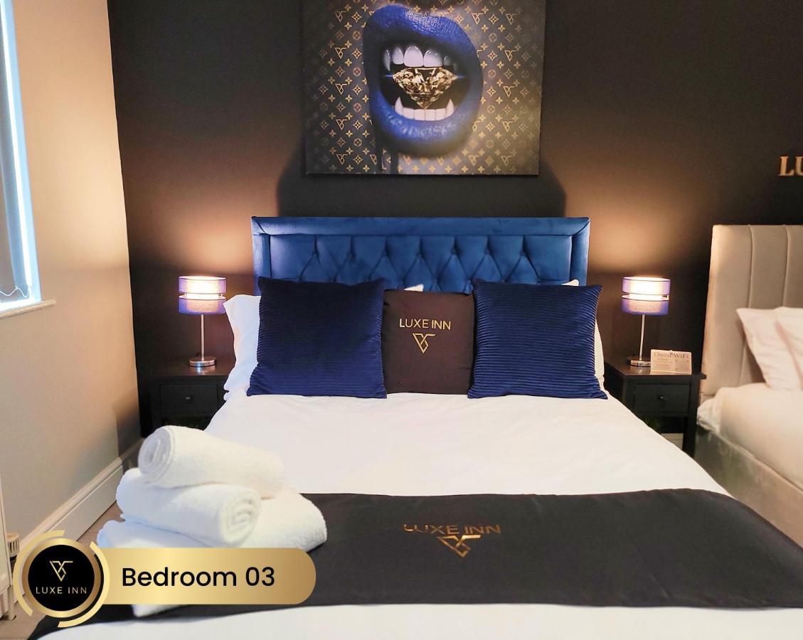 Nr Birmingham City Centre, 5 Bed, Luxe Inn Exteriör bild