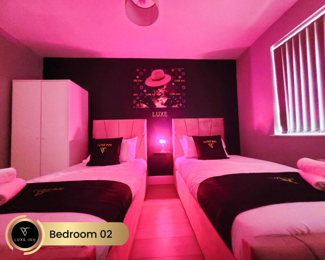 Nr Birmingham City Centre, 5 Bed, Luxe Inn Exteriör bild